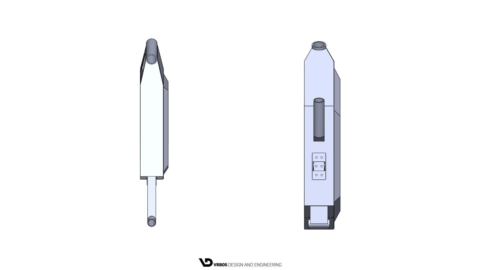 Electrical Bicycle Frame 3D model_4
