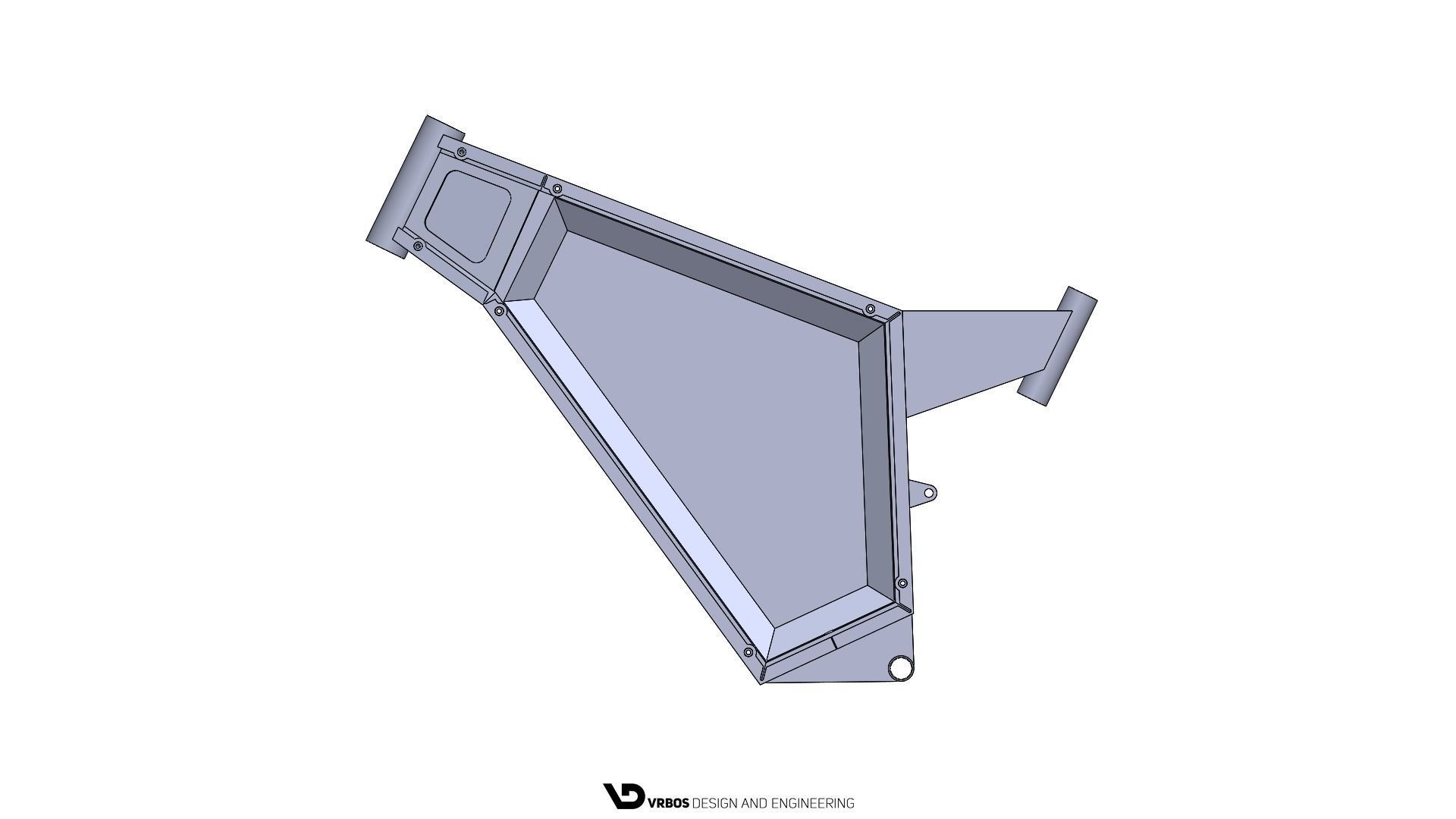Electrical Bicycle Frame 3D model_5