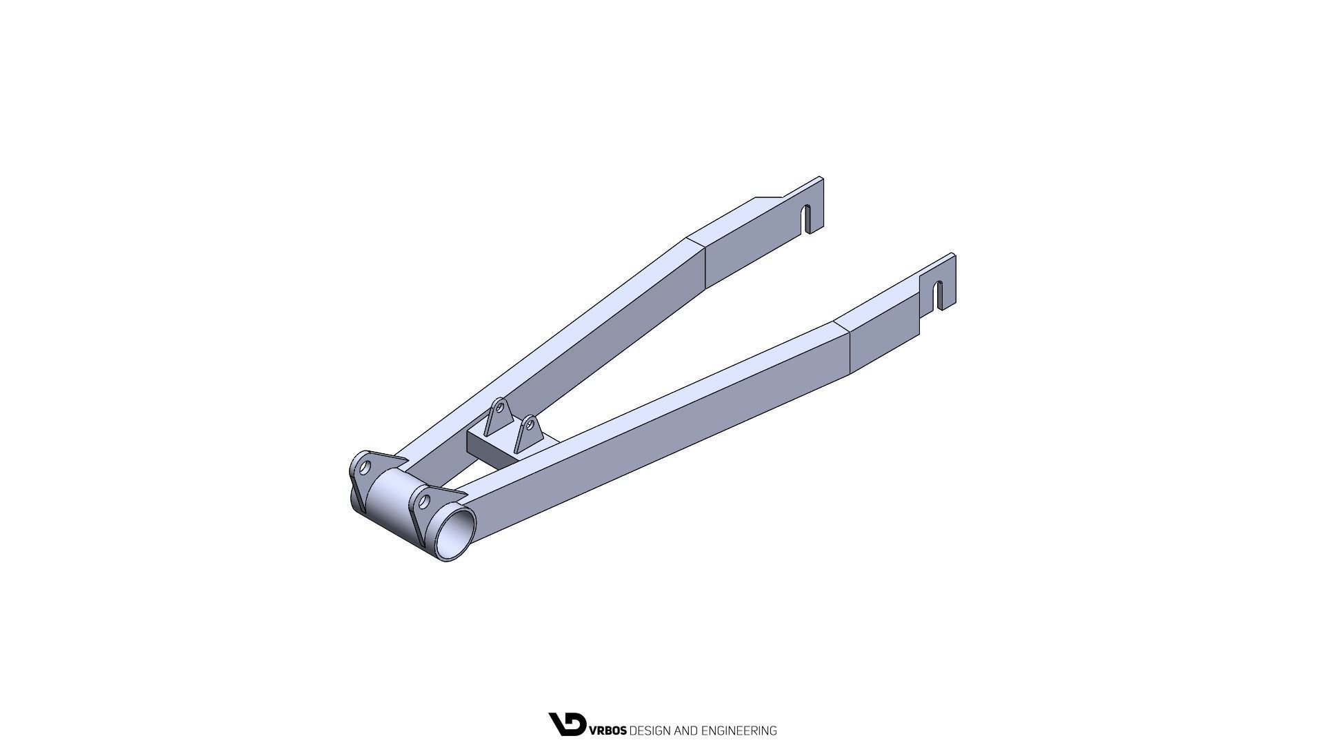 Electrical Bicycle Frame 3D model_7