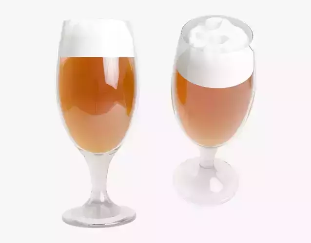 Beer pint 3D model