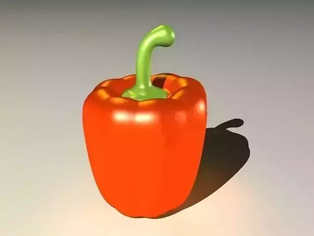 Detail Capcicum pepper