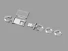 14MM cuban link chain 3D print model NOC0024 3D model 3D printable ...
