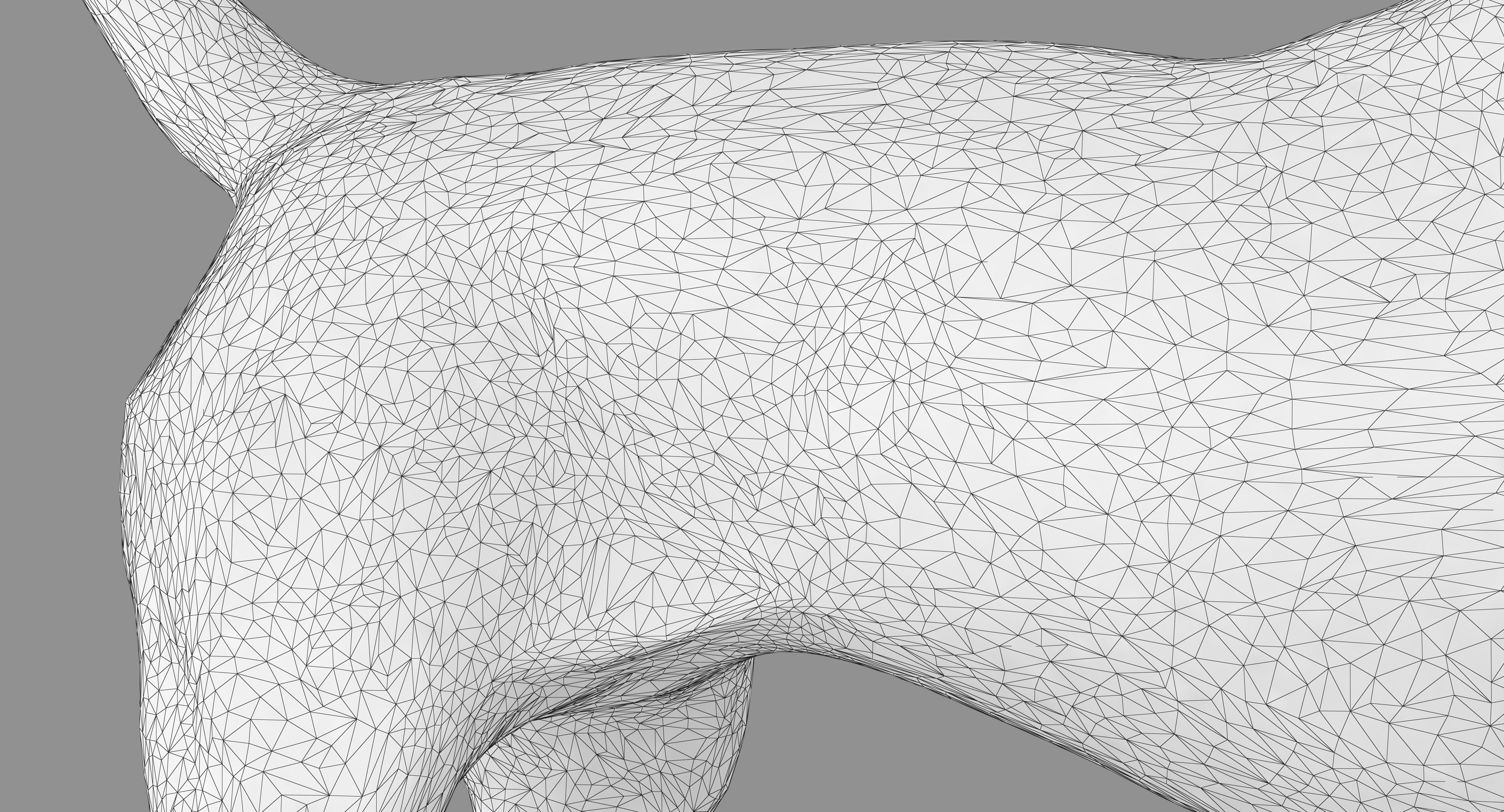 Beagle Standing 3D model_28