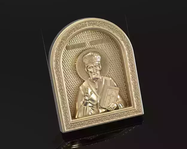 Russian icon 3D print model