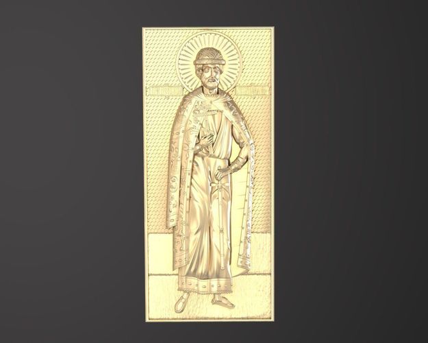 Russian icon 3D print model