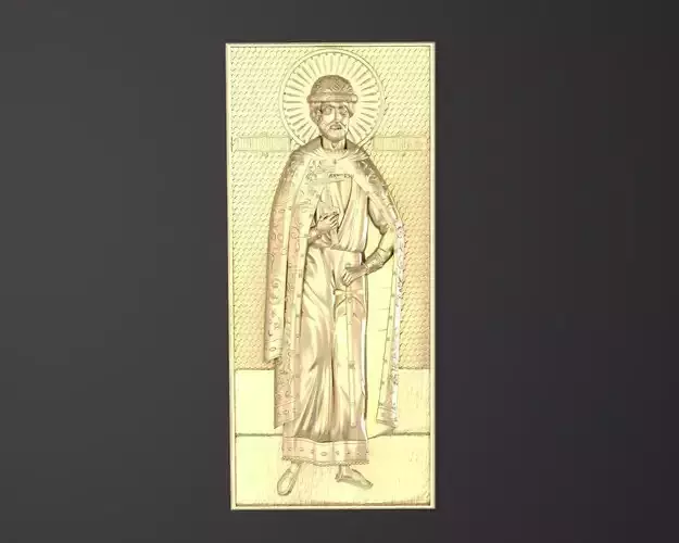Russian icon 3D print model