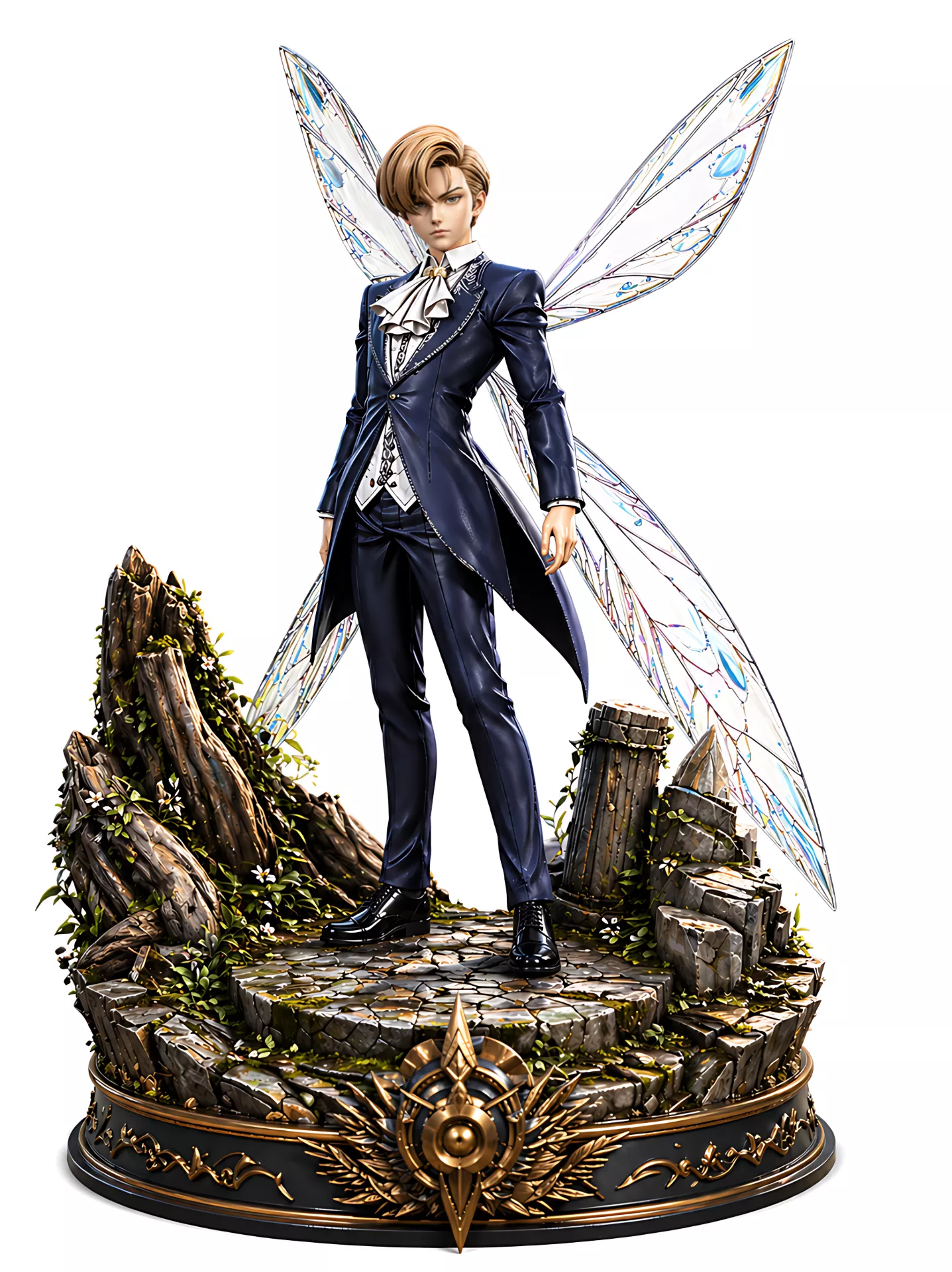 King Seven Deadly Sins Fairy Figure Resin 3D Print 3D print model