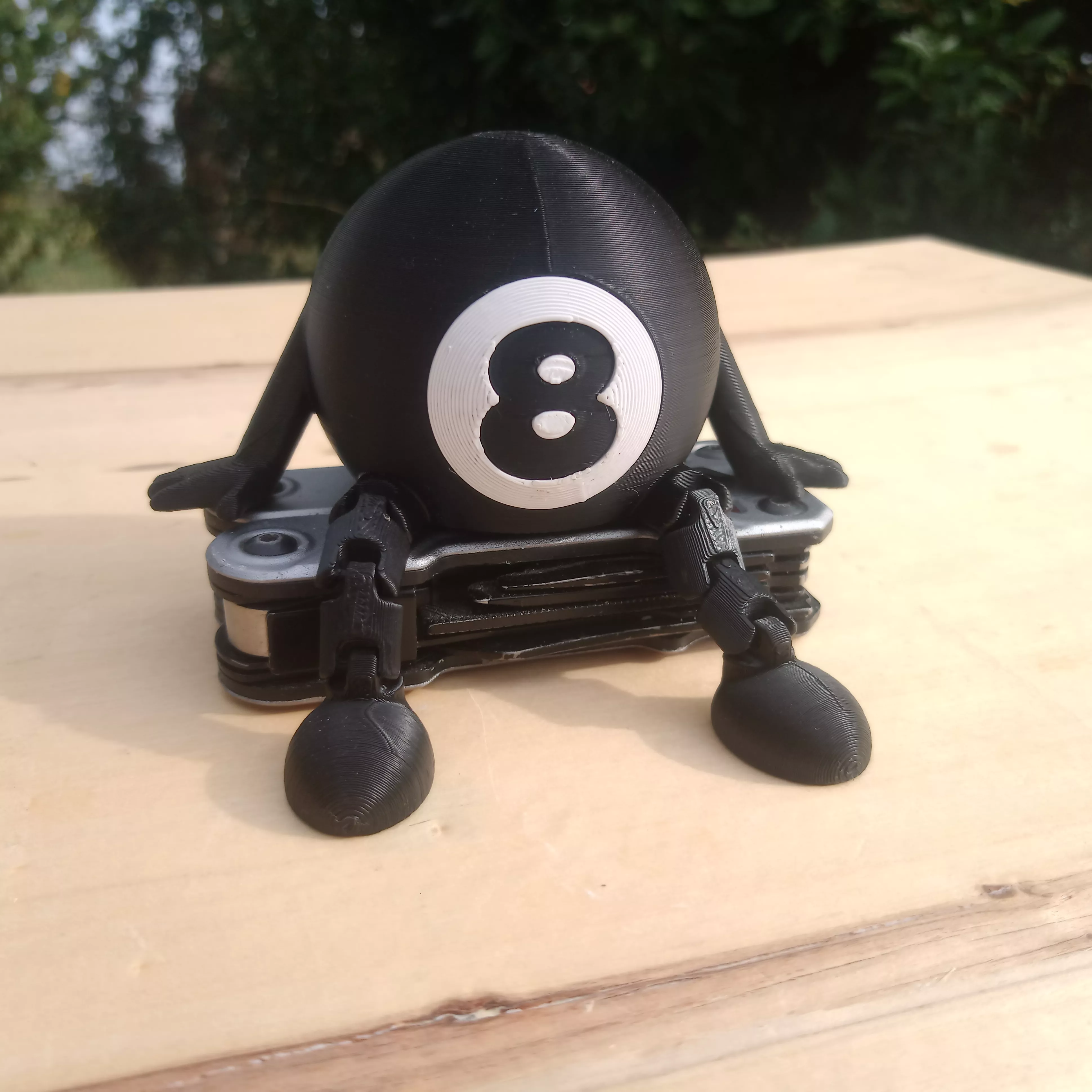 8 Ball Pool Desk Buddy NO CFS AMS 3D print model