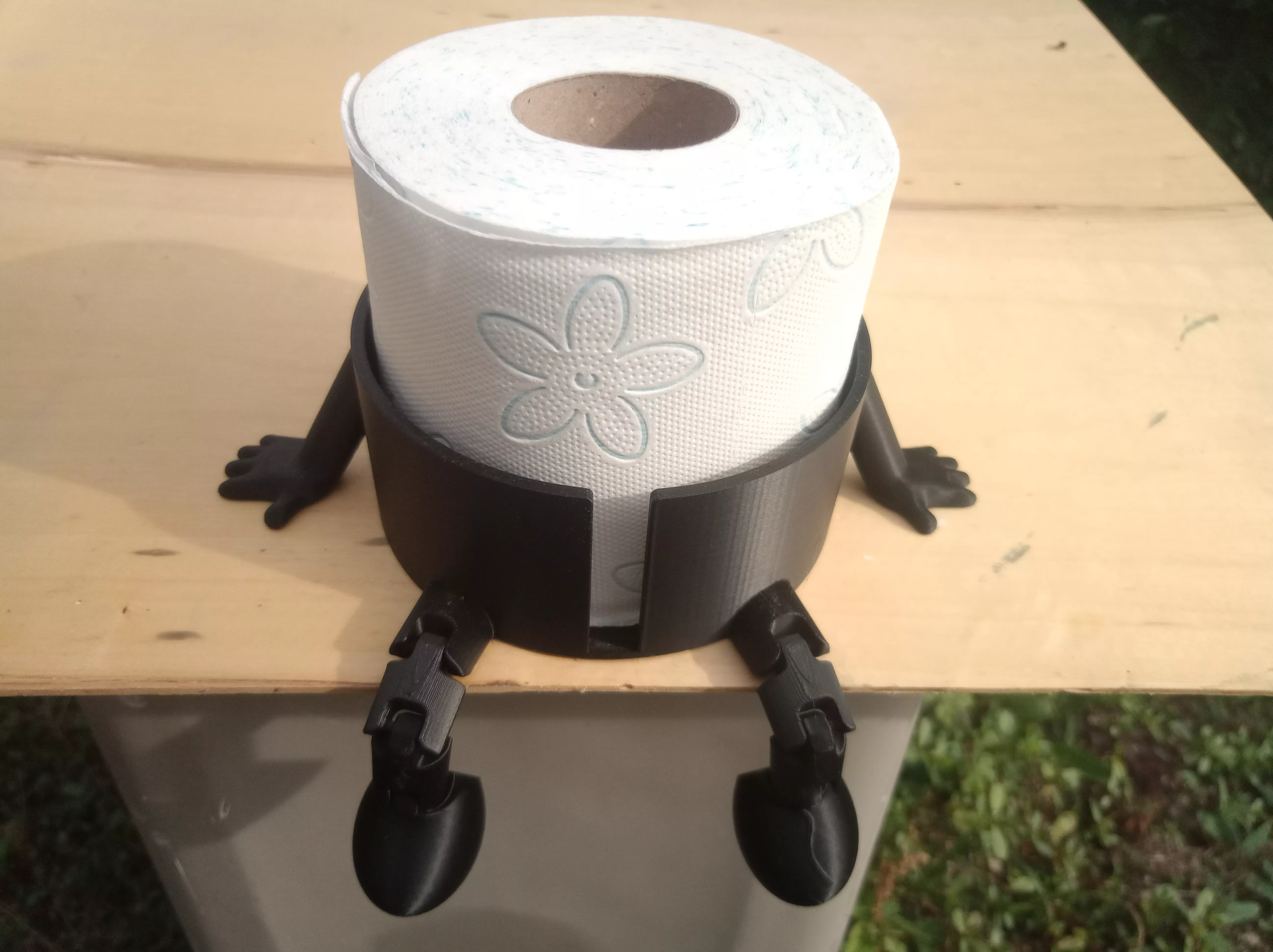 Toilet Paper Holder Buddy 3D print model