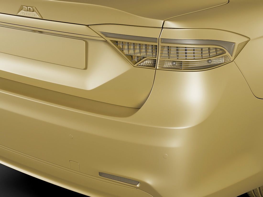 Generic Compact Sedan 3D model_18