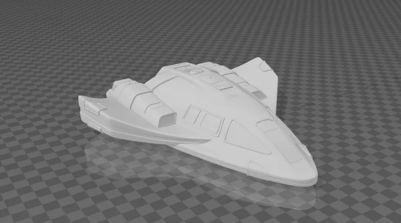 wave-rider mkii 3D print model