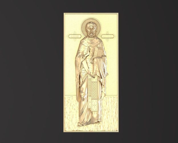 Russian icon 3D print model