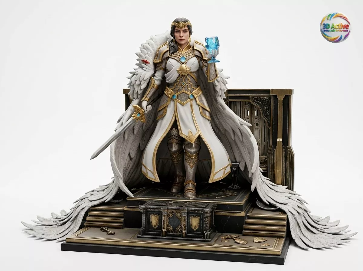 Elspeth Tirel - Magic The Gathering 3D print model