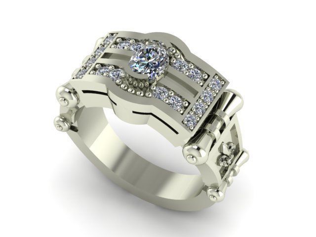 Ring R0140 3D print model_1