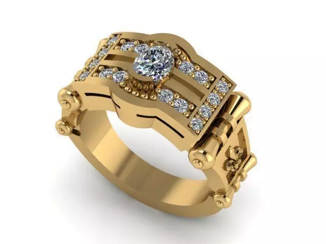 Ring R0140 3D print model_0