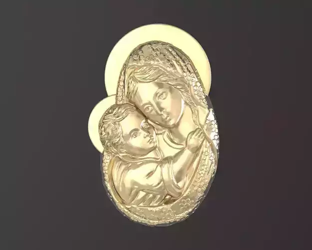 Icon Holy Mother of God 050