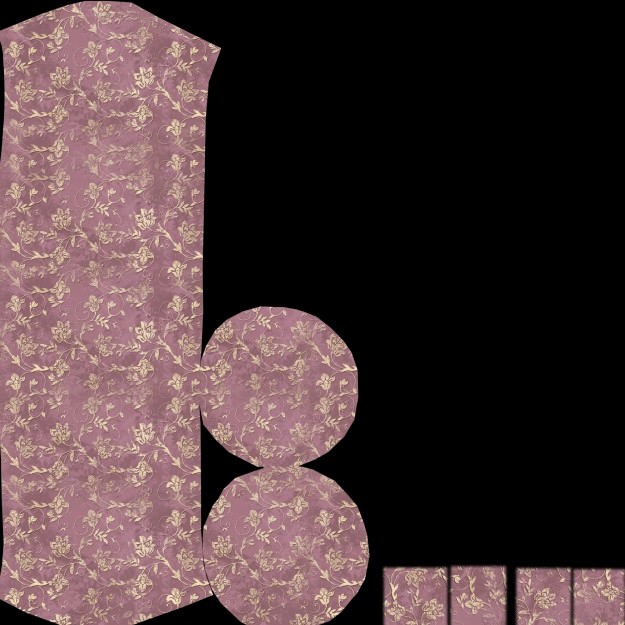 Fancy Bonsai Pot Low-poly 3D model_6