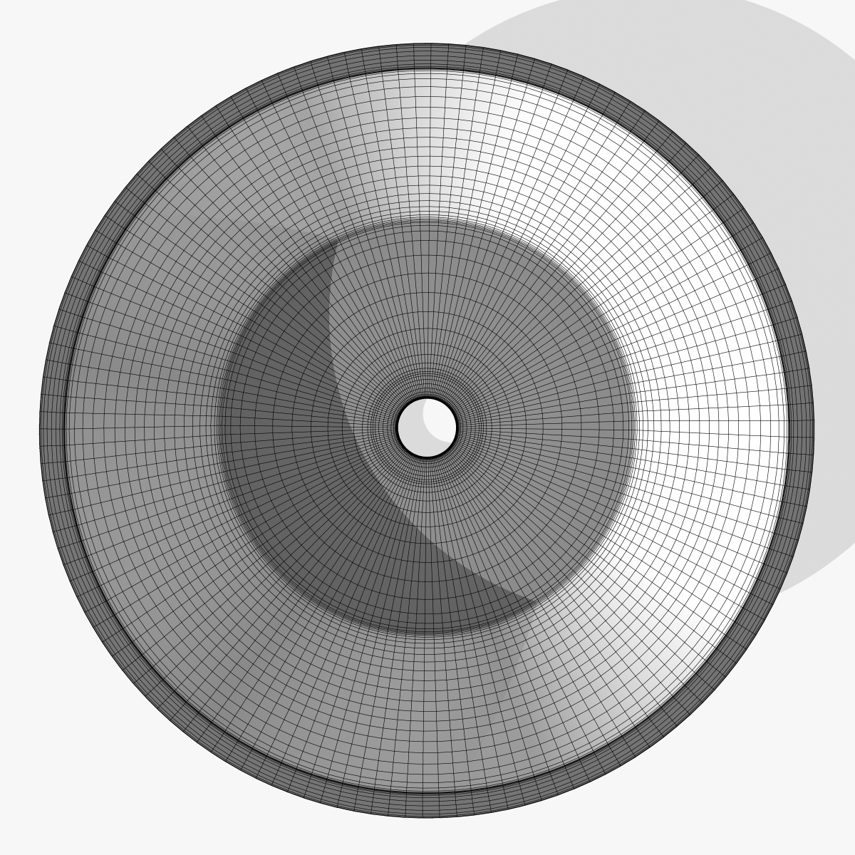 Fancy Bonsai Pot Low-poly 3D model_5