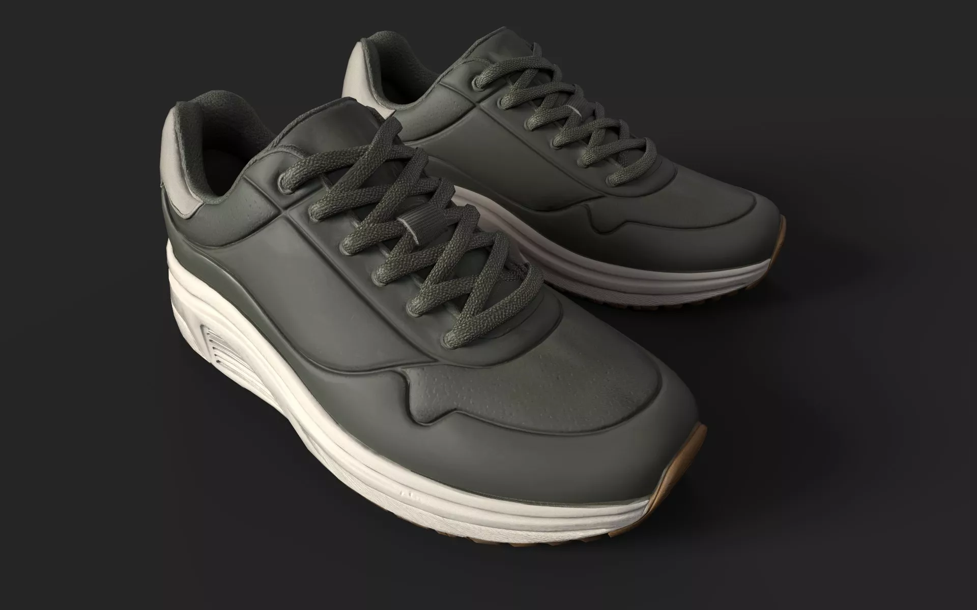 Sneakers Low-poly 3D model