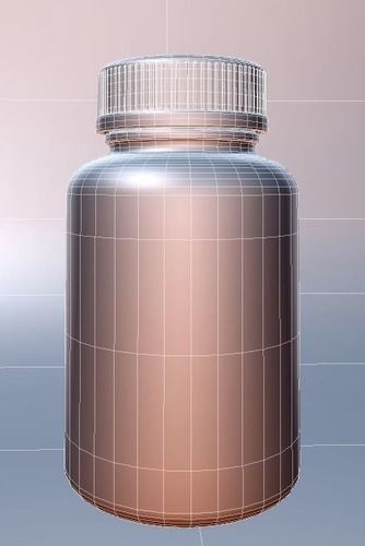 3d Medical Bottle 3D model_1