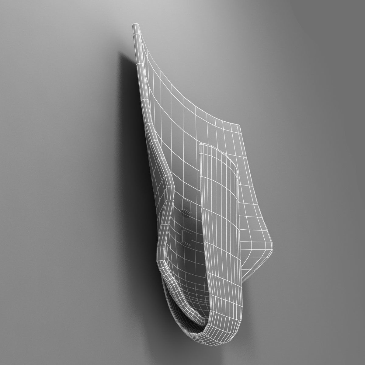 Holly hunt icarus sconce 3D model_5