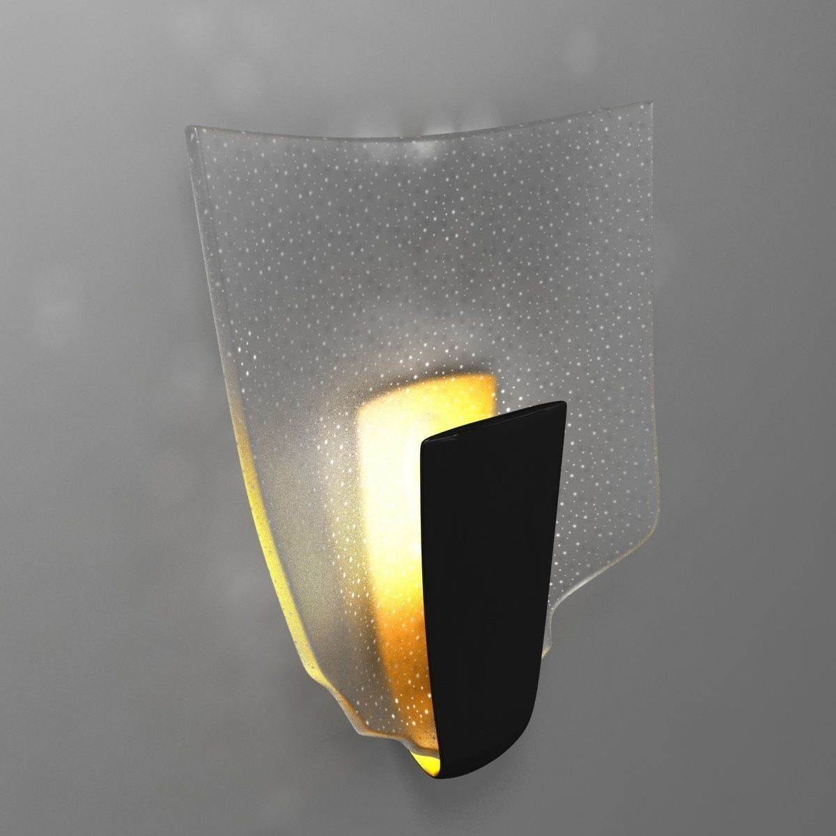 Holly hunt icarus sconce 3D model_2