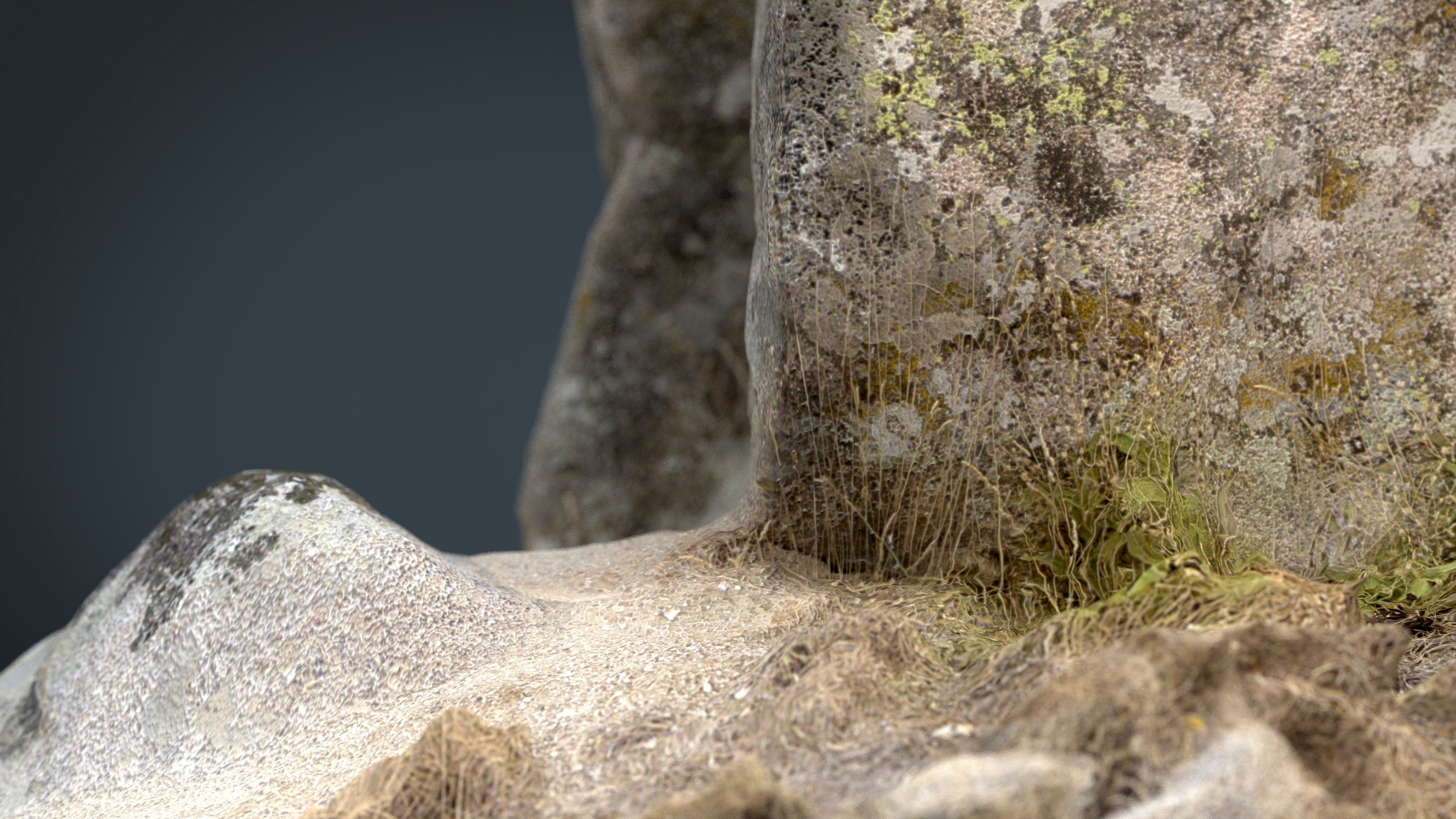 Rock 19 Low-poly 3D model_13