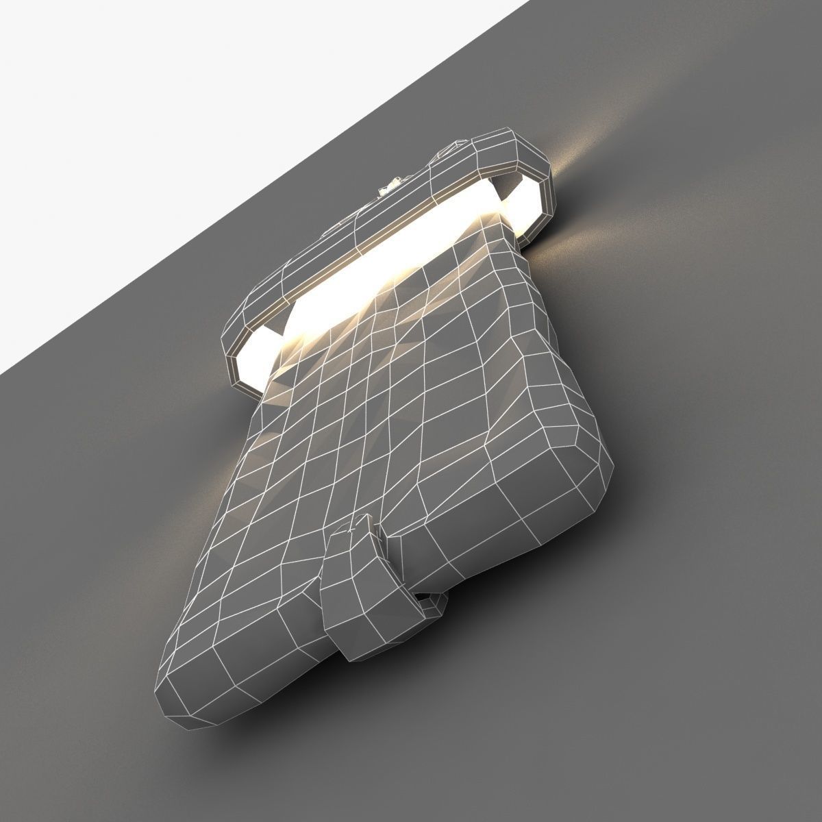 holly hunt vesta sconce 3D model_5