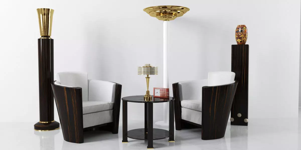 furniture set 06 am142 3D model_0