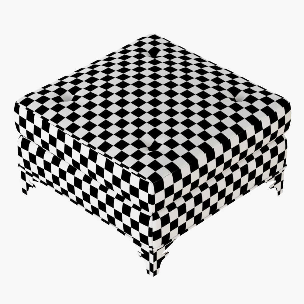 Pouf Keoma Classic 3D model_4