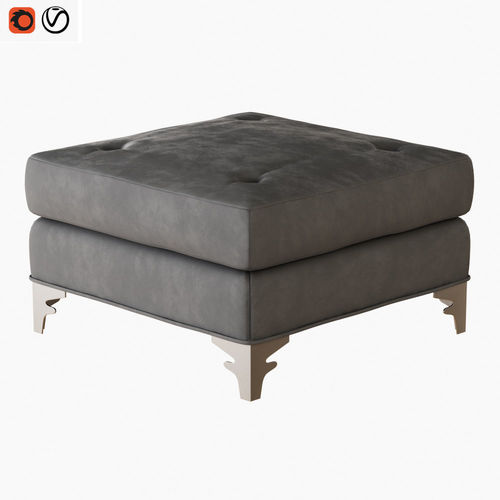 Pouf Keoma Classic 3D model
