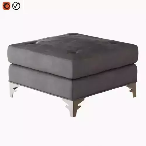 Pouf Keoma Classic 3D model