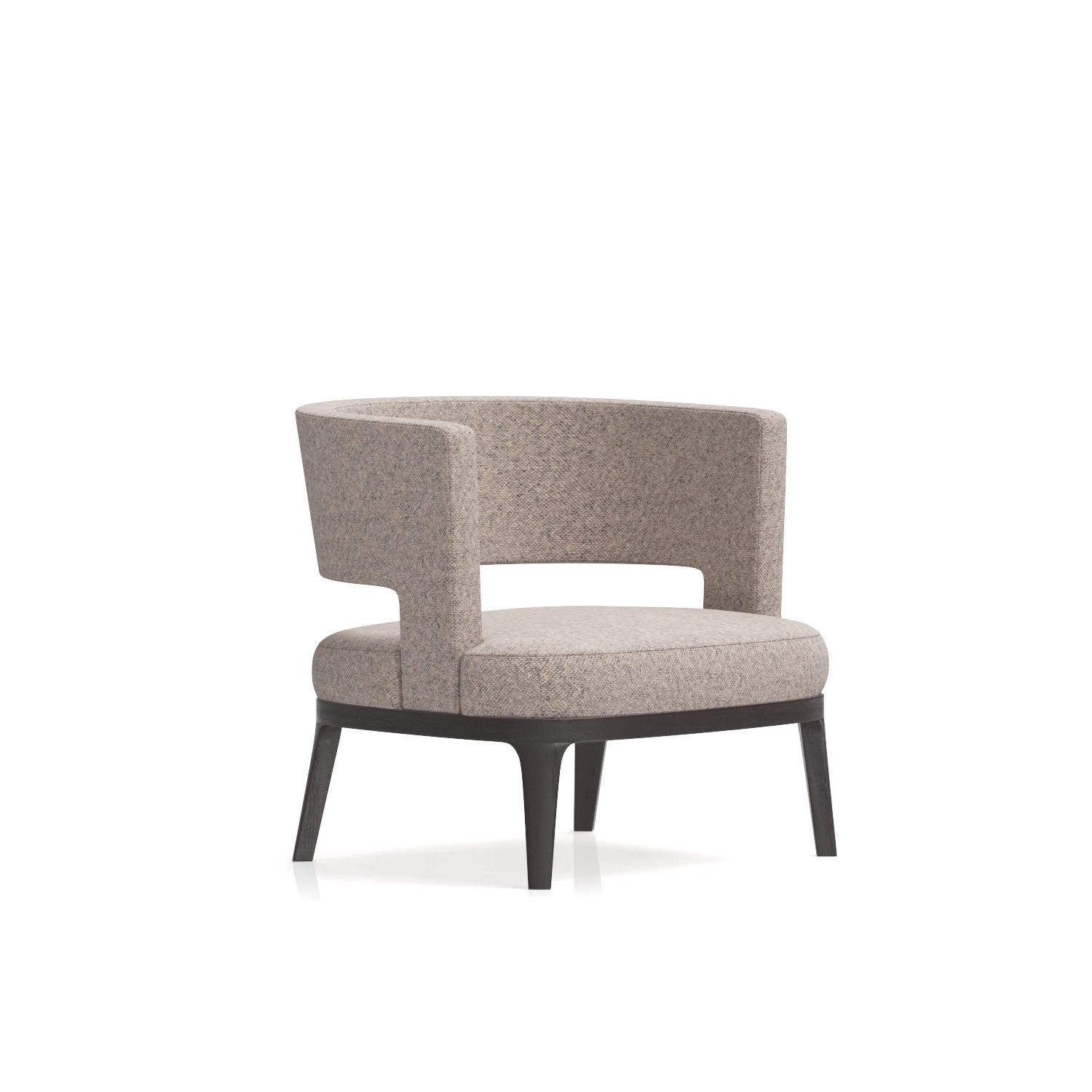 Flexform Astrid Armchair 3D model_7