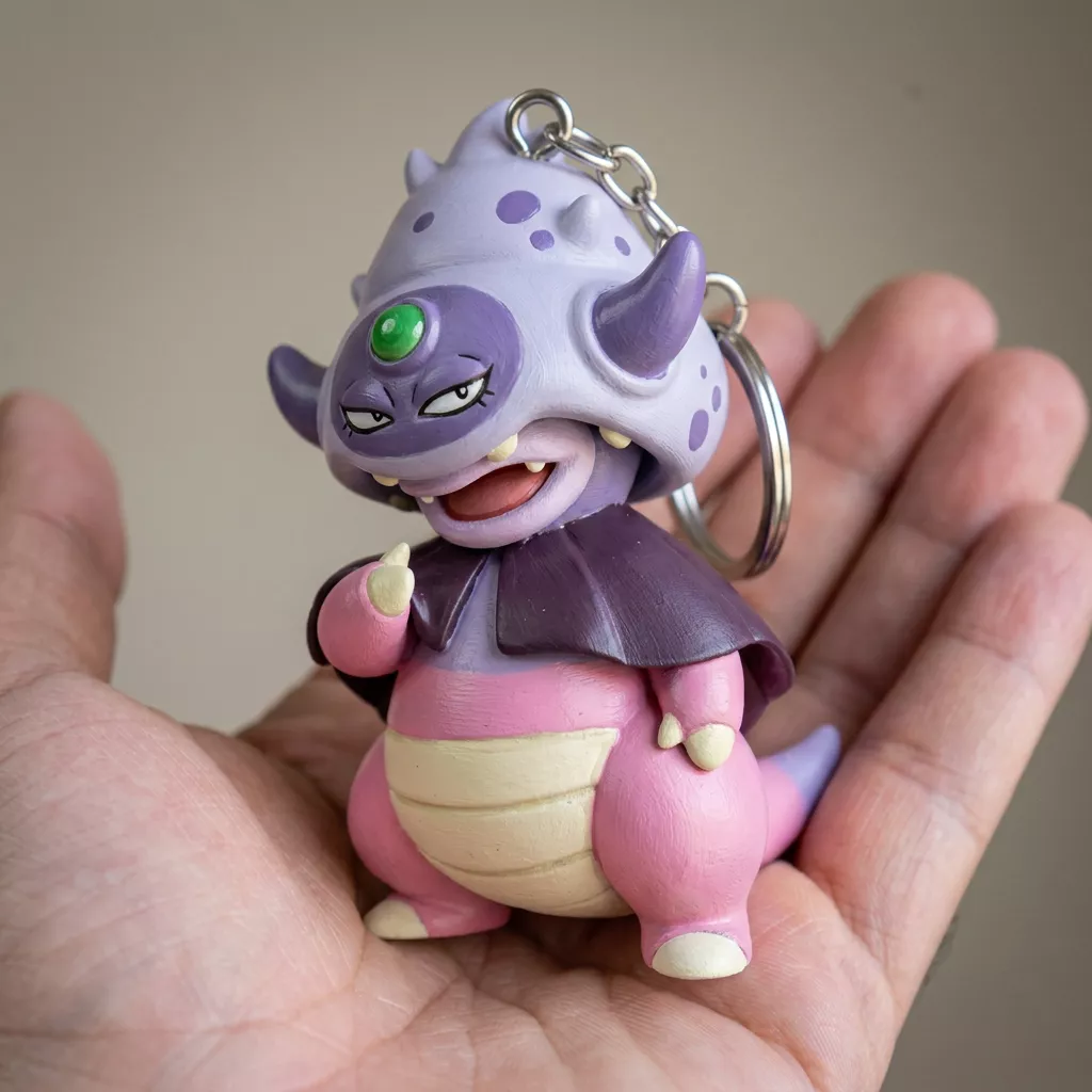 Galarian Slowking Pokemon Keychain 3D Printable STL Model 3D print model
