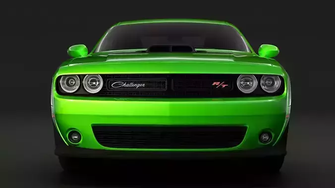 Dodge Challenger 392 HEMI Scat Pack Shaker Widebody 2017 3D model