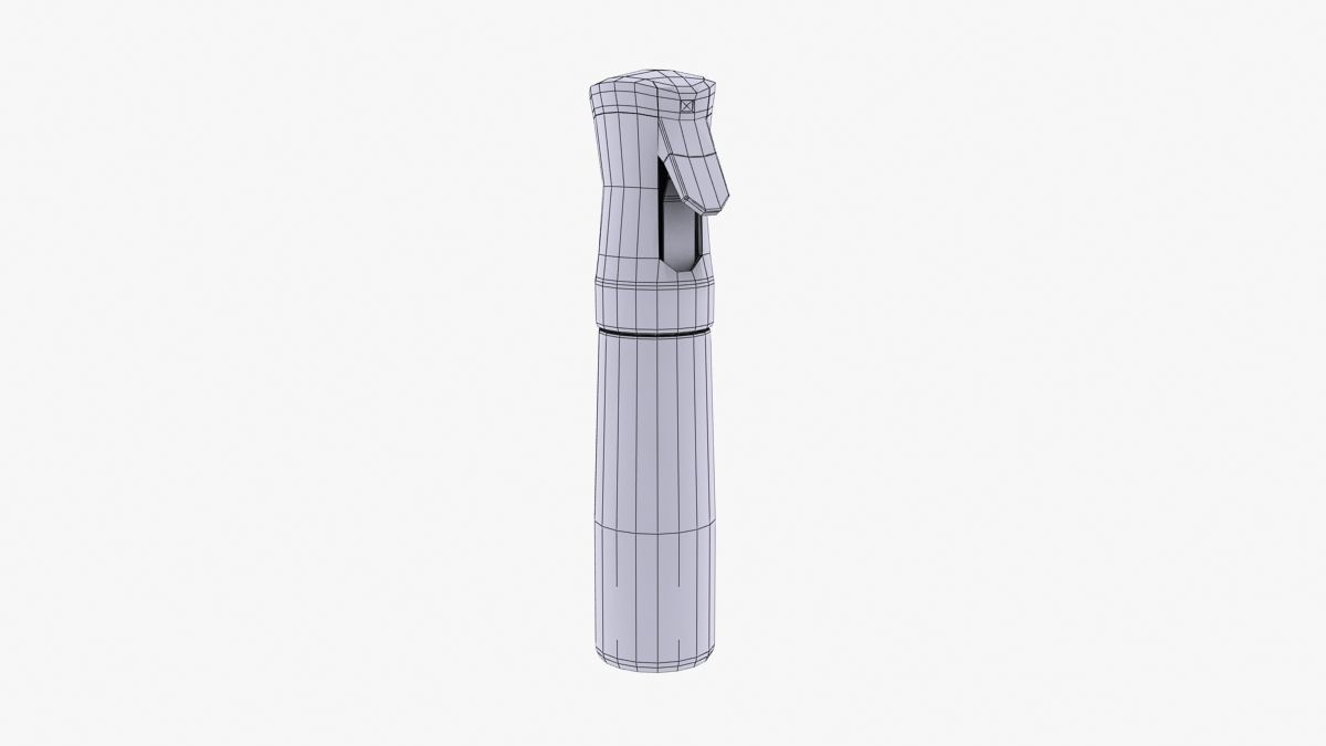 Spray bottle 3D model_5