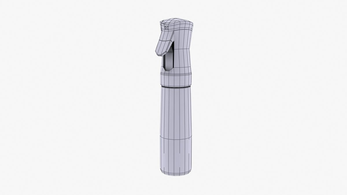 Spray bottle 3D model_7