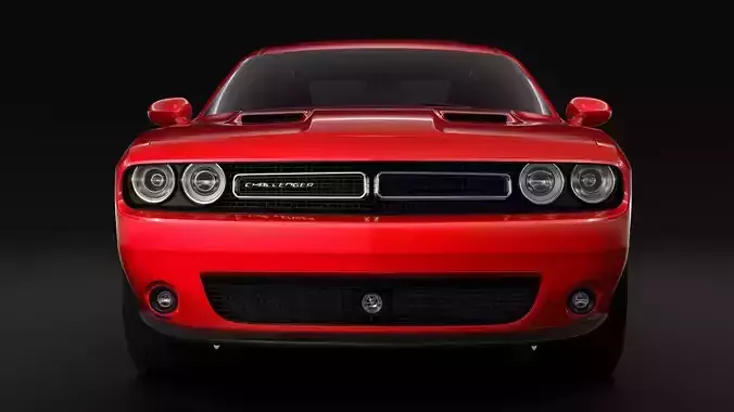 Dodge Challenger GT AWD 2017 3D model