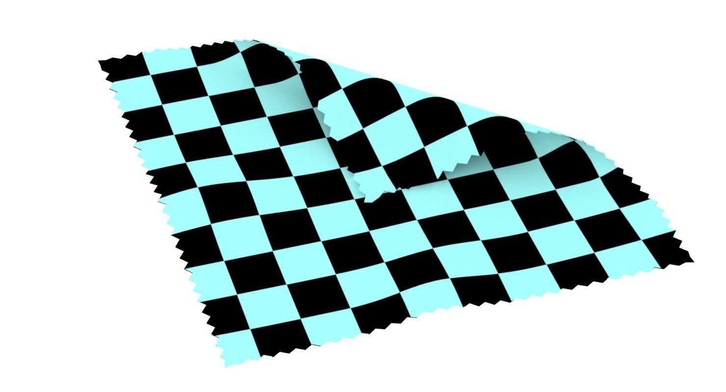 Microfiber Cleaning Cloths 3D model_19