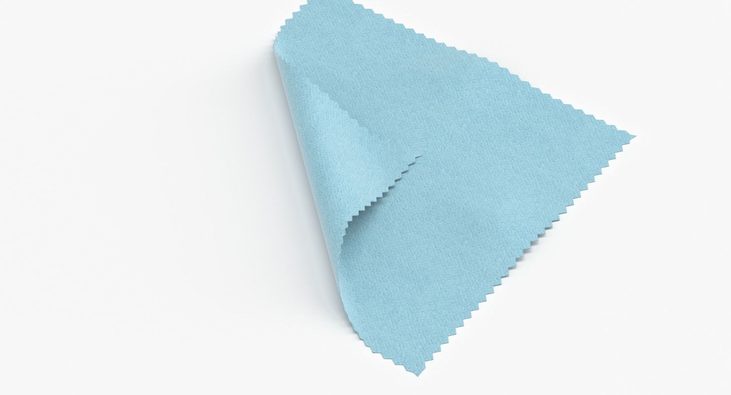 Microfiber Cleaning Cloths 3D model_4
