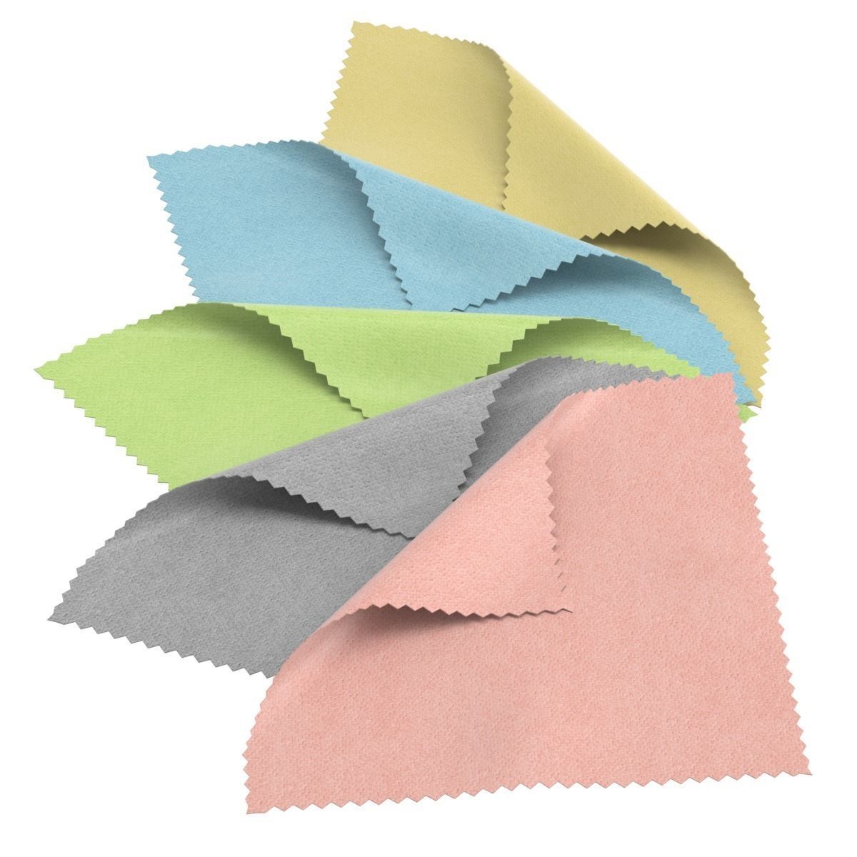 Microfiber Cleaning Cloths 3D model_0