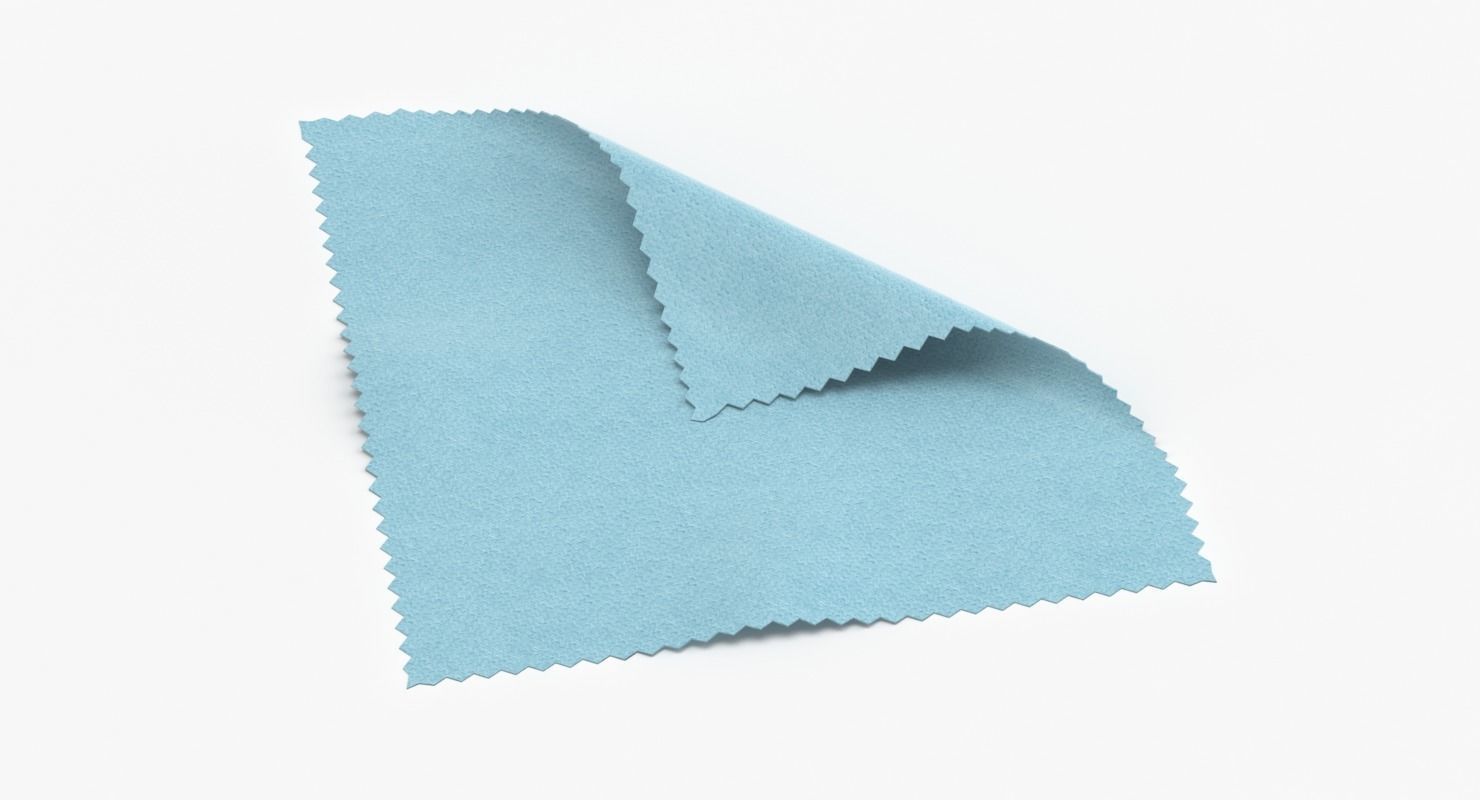 Microfiber Cleaning Cloths 3D model_1