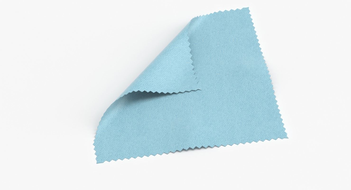 Microfiber Cleaning Cloths 3D model_3