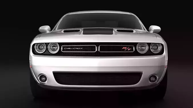 Dodge Challenger RT Widebody 2017 3D model
