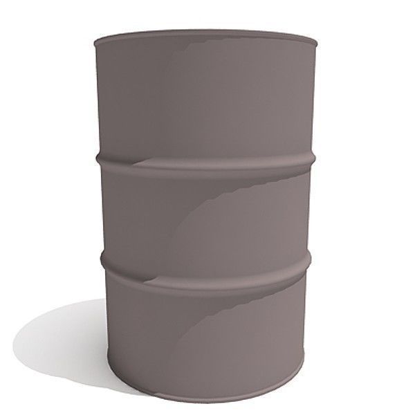 Classic Oil Barrel Free 3D model_1