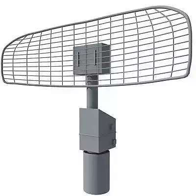 Radar 5 metal pole with mesh