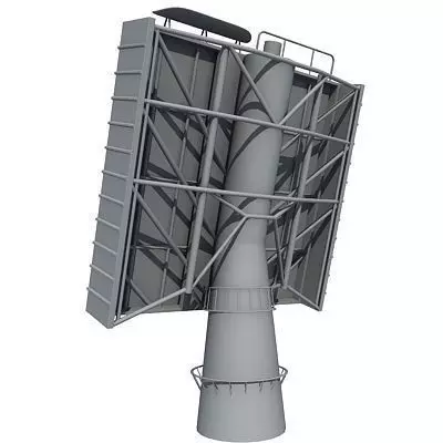 Detailed Radar 4 3D model | CGTrader