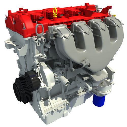Red Engine 3D model