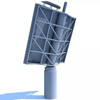 Radar Surveillance 3D model