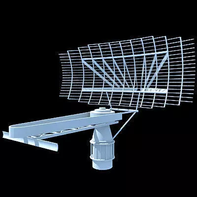 Detailed Radar 3D model_0